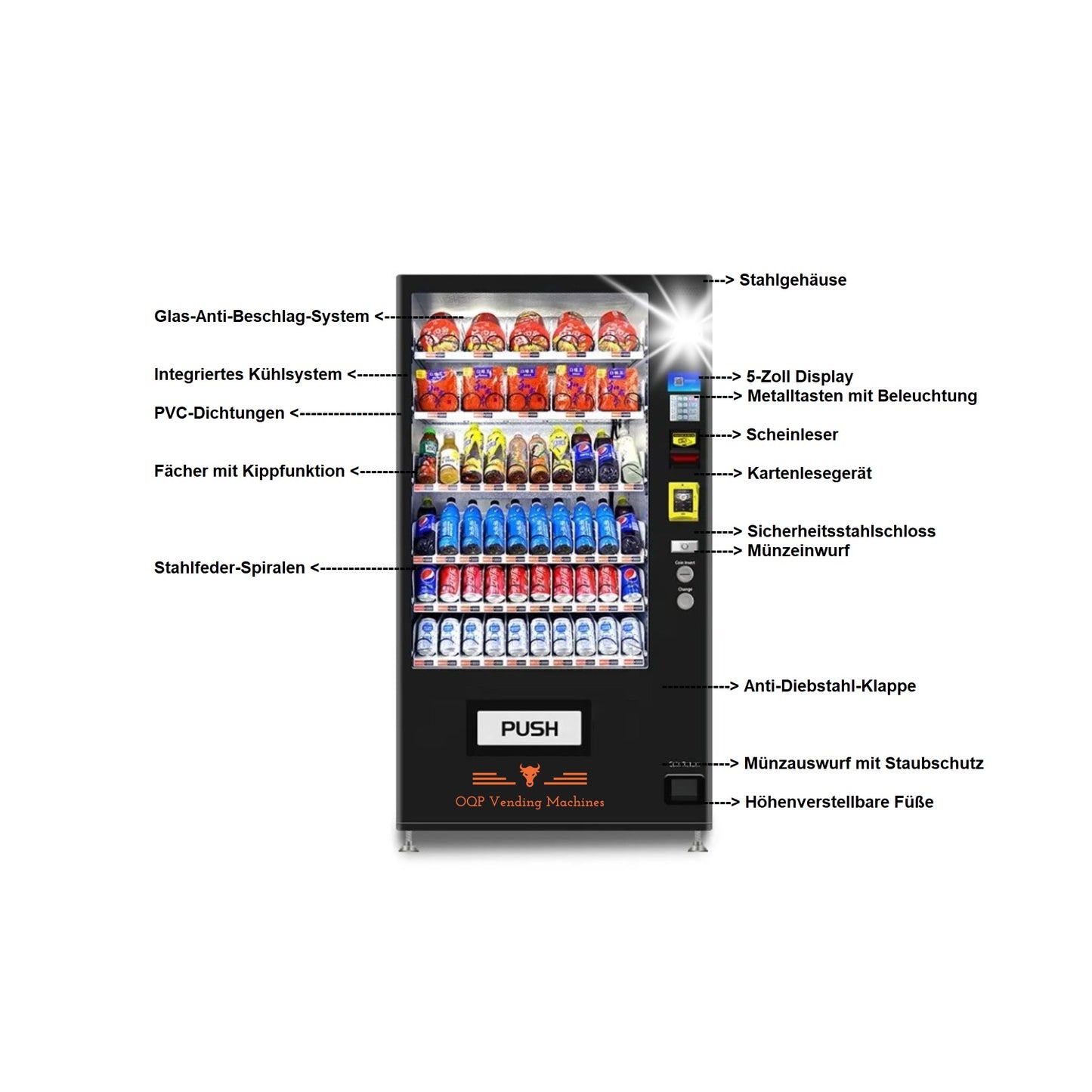 OQP Snackautomat V2 Touch