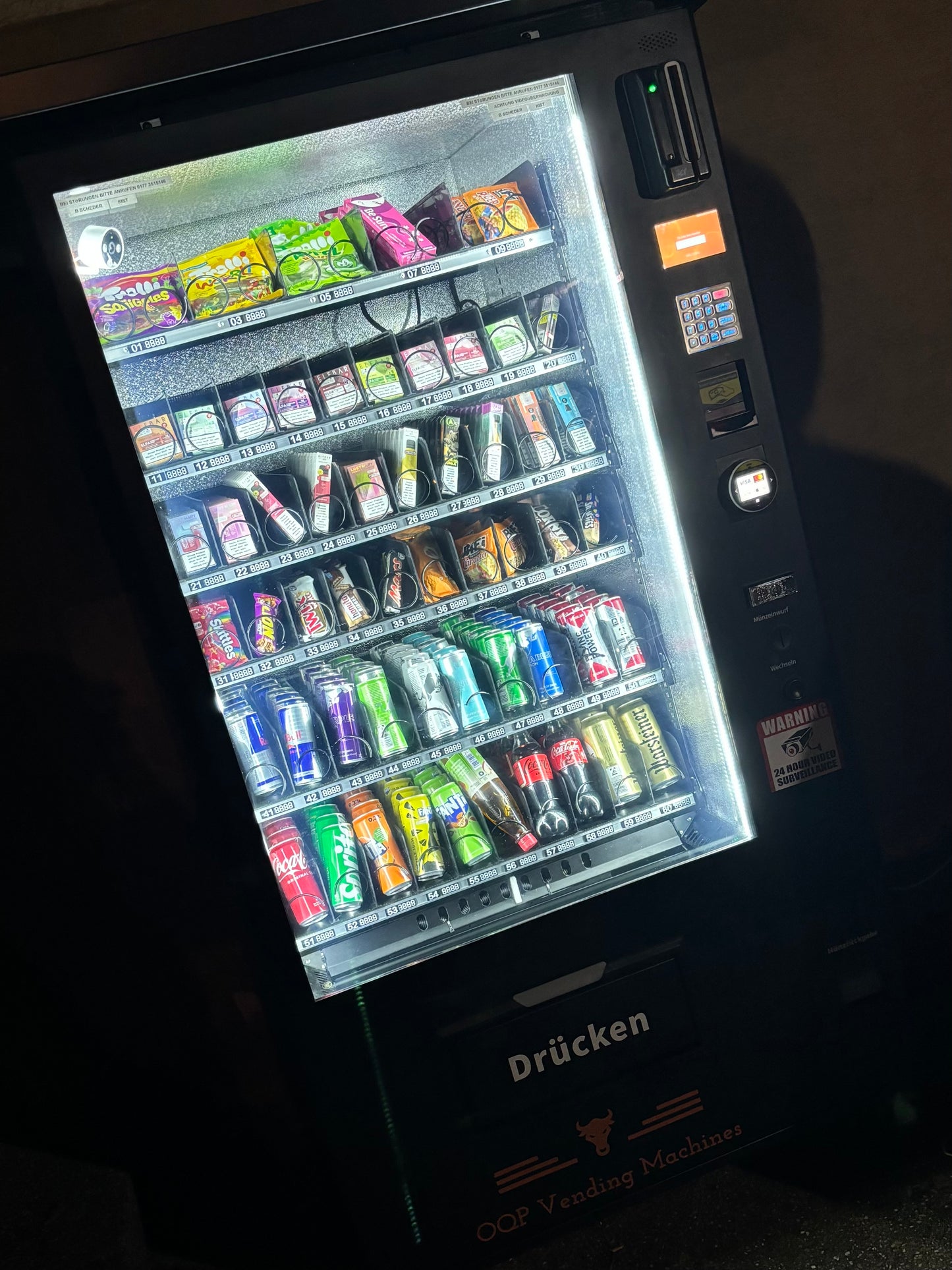 OQP Snackautomat V1 Metall